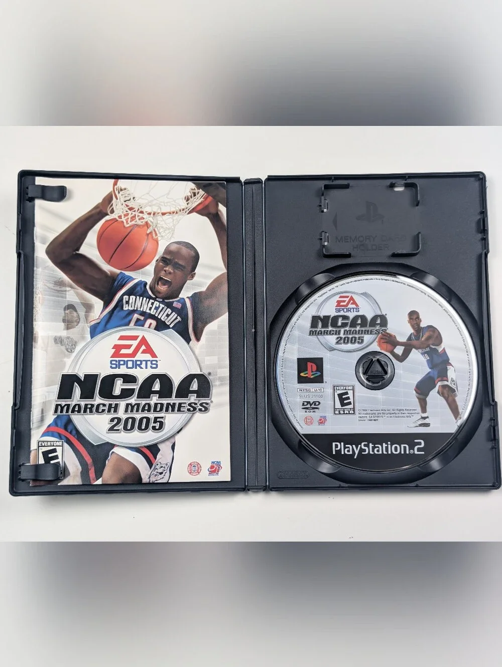 NCAA March Madness 2005 Sony PlayStation 2 PS2 EA Sports CIB Omeka Okafor